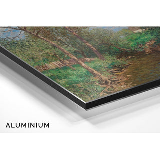 A Sunny Landscape with Stream - Alfred Zoff | Reproduction Tableau Décoration murale affiche copie