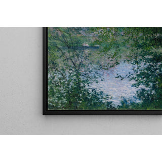 A Travers Les Arbres, Ile De La Grande Jatte - Claude Monet | Reproduction Tableau Décoration murale affiche copie