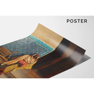 À la Mosquée - Ludwig Deutsch | Reproduction Tableau Décoration murale affiche copie