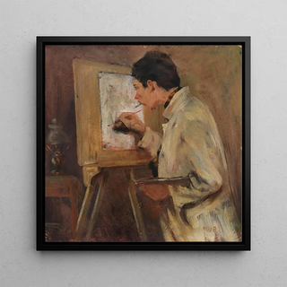 À la peinture - Włodzimierz Popiel