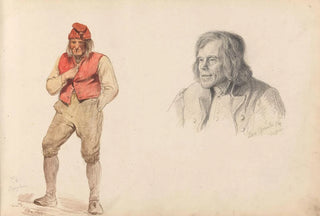 Adolph Tidemand - Stende mann Ringheim Lars Knutson Kvle Vossevangen.webp