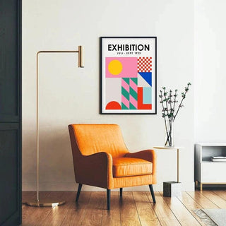Affiche Bauhaus - Composition Colorée