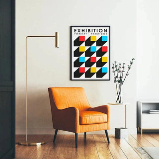 Affiche Bauhaus - Optique Primaire