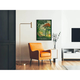 Affiche Côte d’Émeraude vintage – Bains de mer Manche & Océan