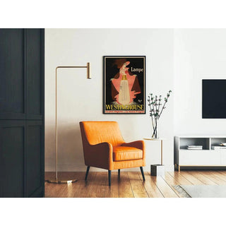 Affiche vintage - Lampe Westinghouse par Mich