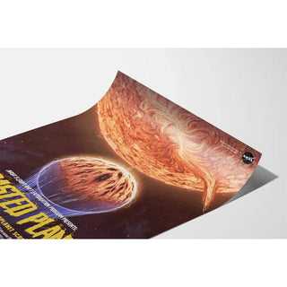 Affiche vintage NASA - The Roasted Planet 2021
