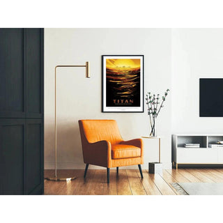 Affiche vintage NASA - Titan 2017