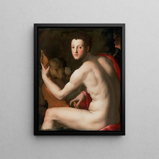 Agnolo Bronzino - Portrait of Cosimo I de Medici as Orpheus.webp