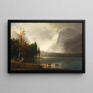 Albert Bierstadt - Estes Park Colorado Whytes Lake.webp