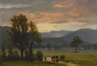 Albert Bierstadt - Landscape With Cattle.webp