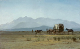 Albert Bierstadt - Surveyors Wagon in the Rockies.webp