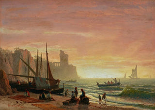 Albert Bierstadt - The Fishing Fleet.webp