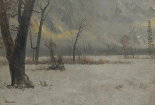 Albert Bierstadt - Winter Landscape.webp