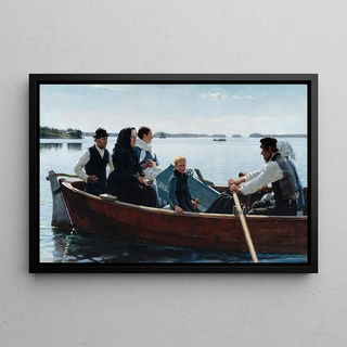 Albert Edelfelt - Conveying The Childs Coffin A Childs Funeral.webp