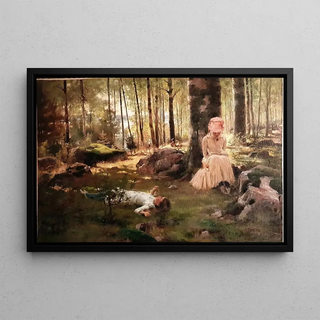 Albert Edelfelt - Under the Birches.webp