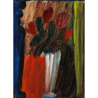 Alexej von Jawlensky - Stillleben Blumen in weier Vase.webp