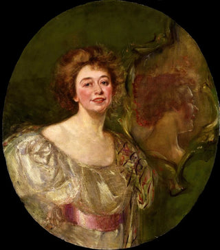 Alice Pike Barney - SelfPortrait Reflected in Mirror.webp