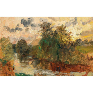 Am Bach - Marie Egner | Reproduction Tableau Décoration murale affiche copie