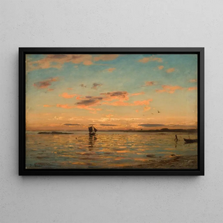 Amaldus Nielsen - Aftenstemning Kristianiafjorden.webp