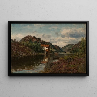 Amaldus Nielsen - Hovenkilen ved Mandal.webp