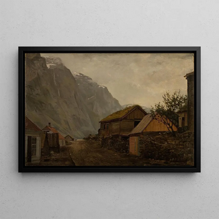 Amaldus Nielsen - Regnstemning Gudvangen.webp