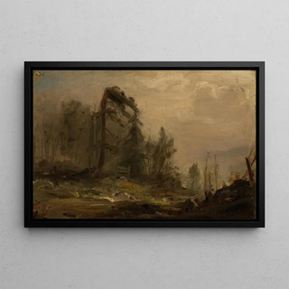 Amaldus Nielsen - Skogparti i tke.webp