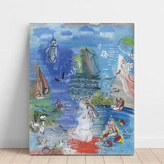 Amphitrite - Raoul Dufy | Reproduction Tableau Décoration murale affiche copie