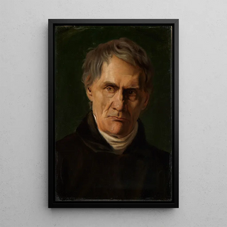 Anselm Feuerbach - Bildnis eines lteren Herrn.webp