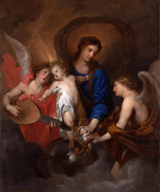Anthony van Dyck - Virgin and Child with MusicMaking Angels.webp