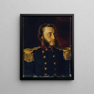 Anton Romako - Der SchiffsbauIngenieur Josef von Romako als Oberleutnant.webp