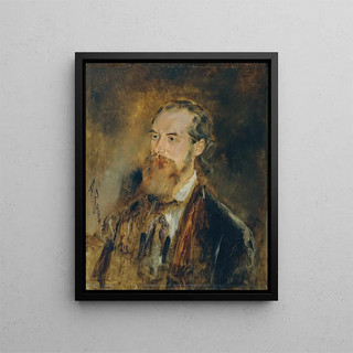 Anton Romako - Der Tiermaler Karl Reichert.webp