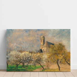 Arbres en fleurs à Langenzersdorf - Marie Egner | Reproduction Tableau Décoration murale affiche copie