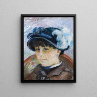 Armand Guillaumin - Portrait De Jeune Femme.webp