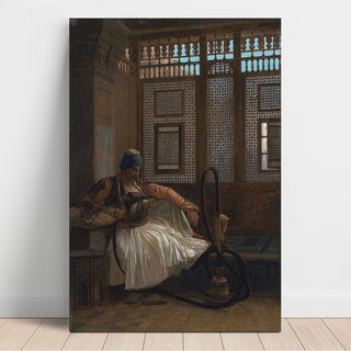 Arnaut Fumant - Jean-Léon Gérôme | Reproduction Tableau Décoration murale affiche copie