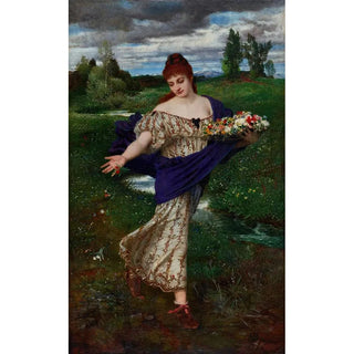 Arnold Bcklin - Flora scattering flowers.webp