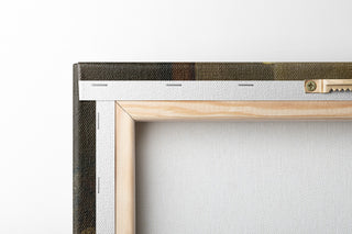 Art print | Still life with a primrose in a flowerpot, a cat, and two sparrows - Martinus Rørbye