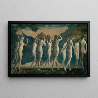 Arthur Bowen Davies - Maya Mirror of Illusions.webp