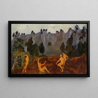 Arthur Bowen Davies - The Hesitation of Orestes.webp