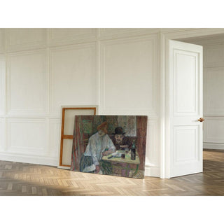 Au Café La Mie - Henri de Toulouse-Lautrec | Reproduction Tableau Décoration murale affiche copie