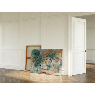 Au Jardin en Bretagne - Pierre-Auguste Renoir | Reproduction Tableau Décoration murale affiche copie