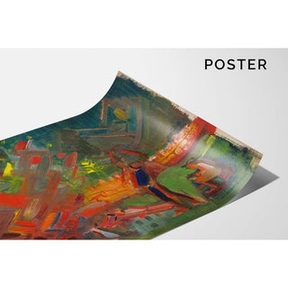 Au coin du feu - Arnold Peter Weisz-Kubínčan | Reproduction Tableau Décoration murale affiche copie