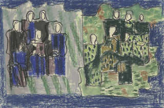 August Babberger - Two female groups.webp