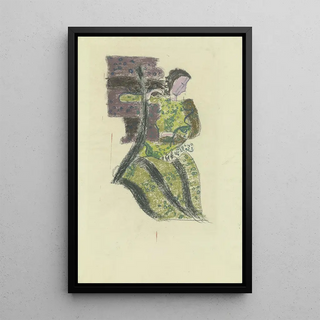 August Babberger - Weibliche Figur nach rechts.webp