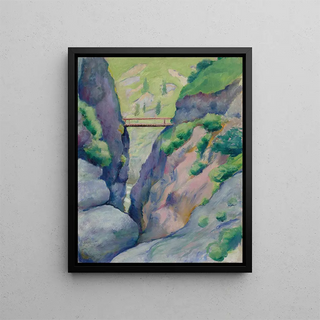 August Macke - Schlucht in Tegernsee.webp