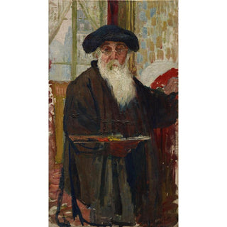 Autoportrait - Camille Pissarro | Reproduction Tableau Décoration murale affiche copie