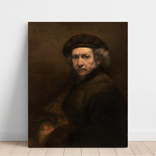 Autoportrait - Rembrandt | Reproduction Tableau Décoration murale affiche copie