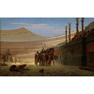 Ave Caesar! Morituri te salutant - Jean-Léon Gérôme | Reproduction Tableau Décoration murale affiche copie