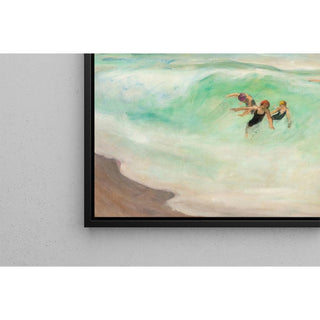 Baigneurs dans la Vague - Henri Lebasque | Reproduction Tableau Décoration murale affiche copie