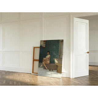 Baigneuse À La Piscine De Brousse - Jean-Léon Gérôme | Reproduction Tableau Décoration murale affiche copie