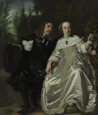 Bartholomeus van der Helst - Abraham del Court and his wife Maria de Kaersgieter.webp
